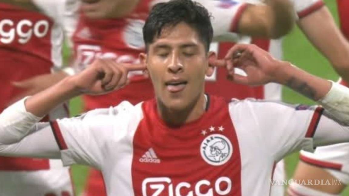 Así fue el primer gol de Edson Álvarez con el Ajax
