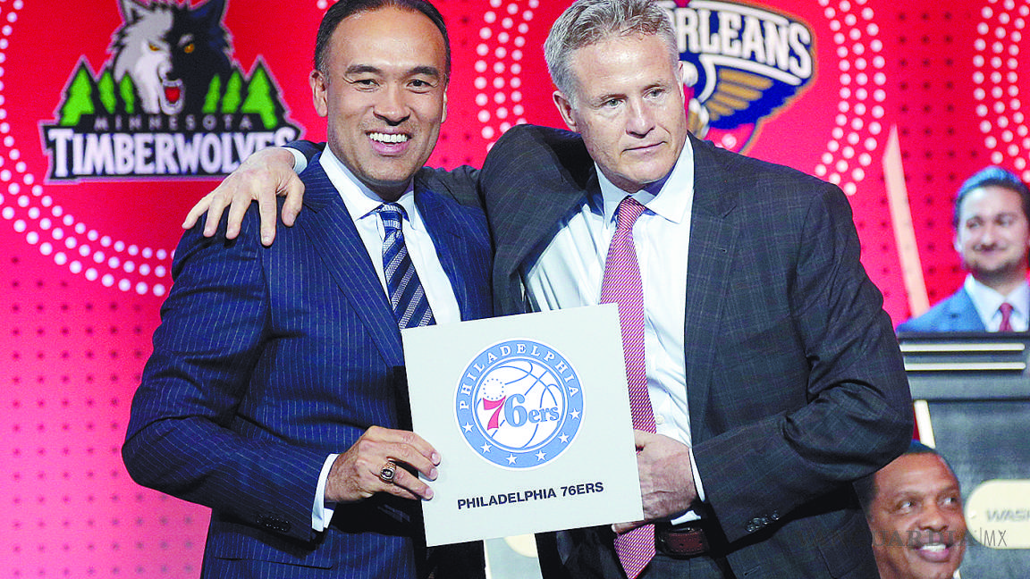 76ers se sacan la lotería para el Draft