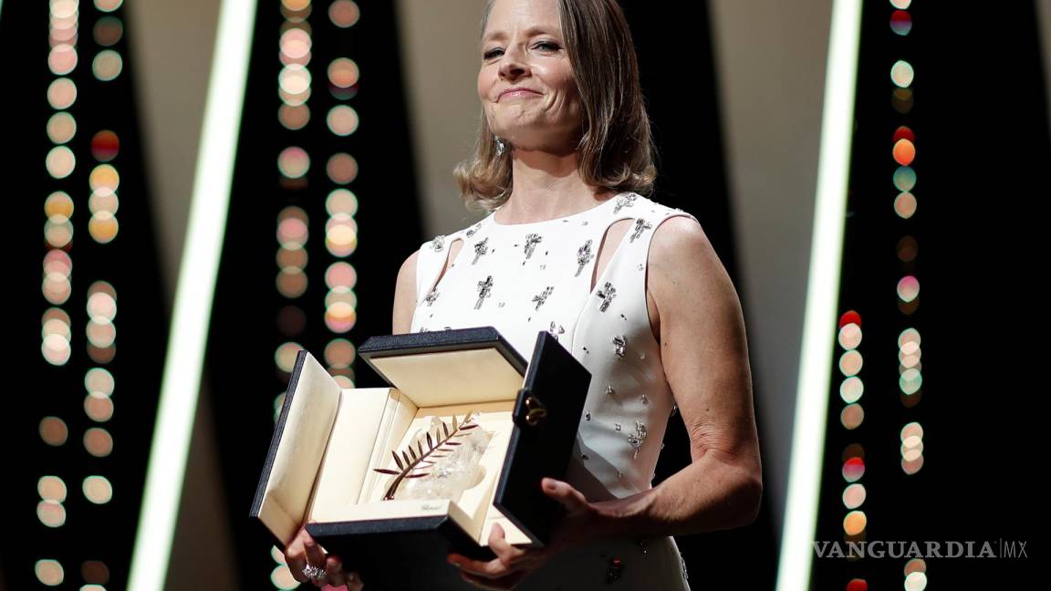 Una emocionada Jodie Foster recibe Palma de Oro de honor del Festival de Cannes
