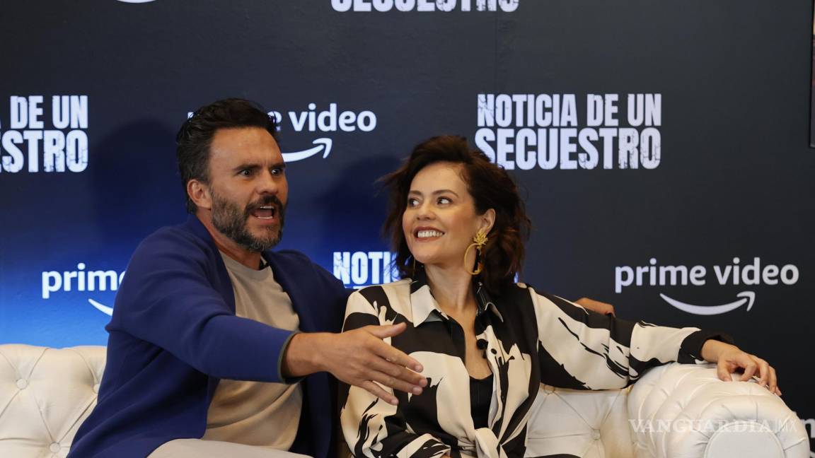 $!Los actores colombianos Juan Pablo Raba y Cristina Umaña en Bogotá, Colombia.