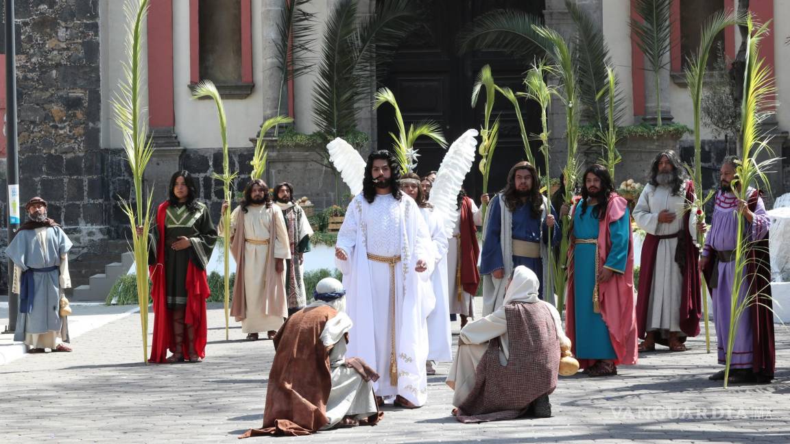 $!Arrancan los actos religiosos de la Semana Santa en Iztapalapa, Ciudad de México (México), el segundo país con más católicos del mundo.