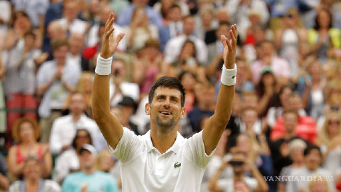 Djokovic es el último pasajero a los cuartos de final de Wimbledon