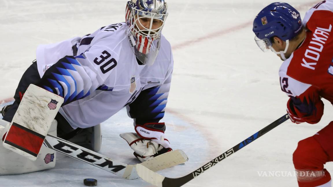 República Checa da la sorpresa y deja fuera a EU del hockey en Pyeongchang