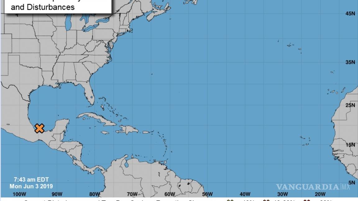 Campeche está bajo amenaza de una posible tormenta tropical