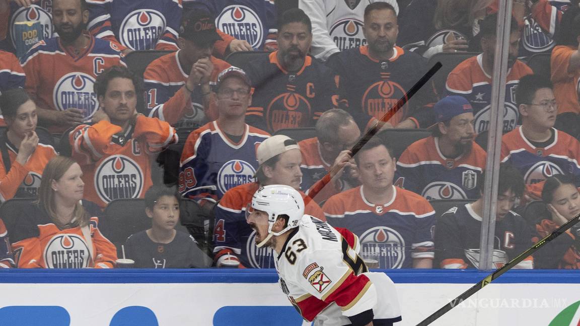 Panthers igualan la serie ante Oilers con triunfo en doble tiempo extra en la Final de la Stanley Cup