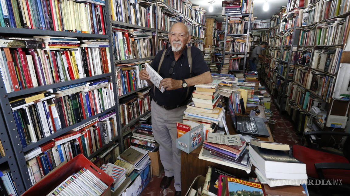 En riesgo de cerrar librerías del viejo en Saltillo, lanzan grito desesperado