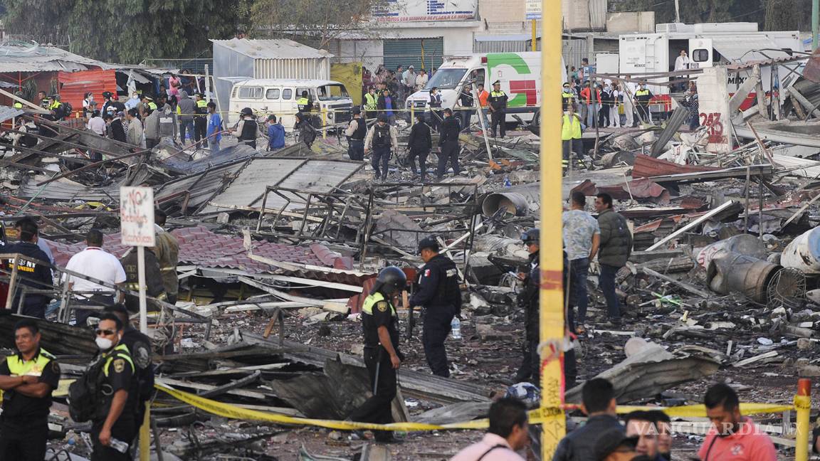 $!'La explosión nos levantó del suelo': Sobreviviente de Tultepec