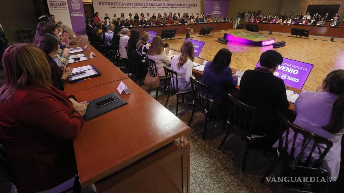 $!Presenta Gobierno de Coahuila estrategia integral a favor de las mujeres