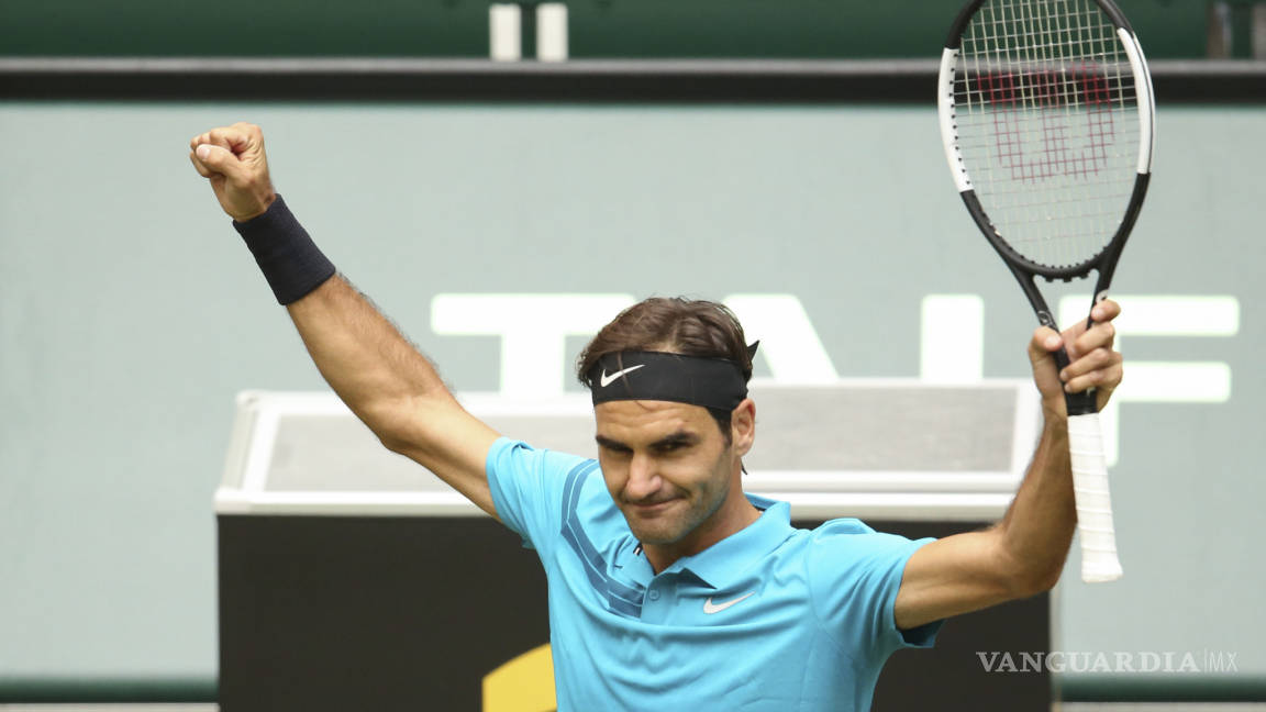 Halle es dominado por Roger Federer, el suizo califica a las Semifinales del Abierto