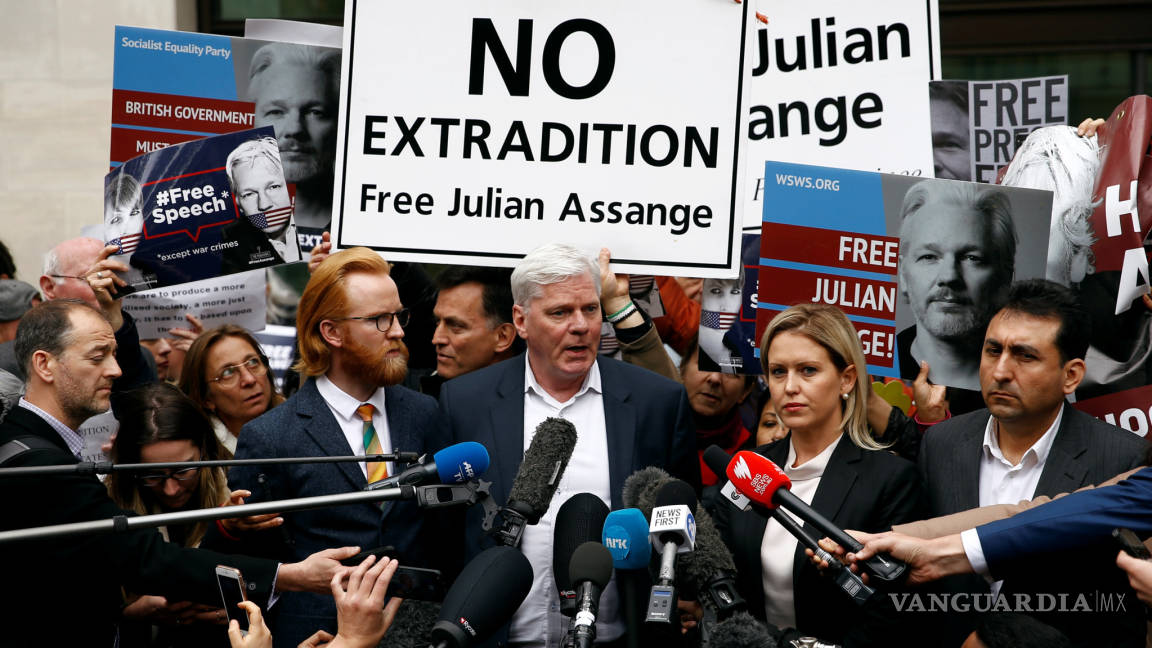 Julian Assange no desea entregarse para ser extraditado a EU