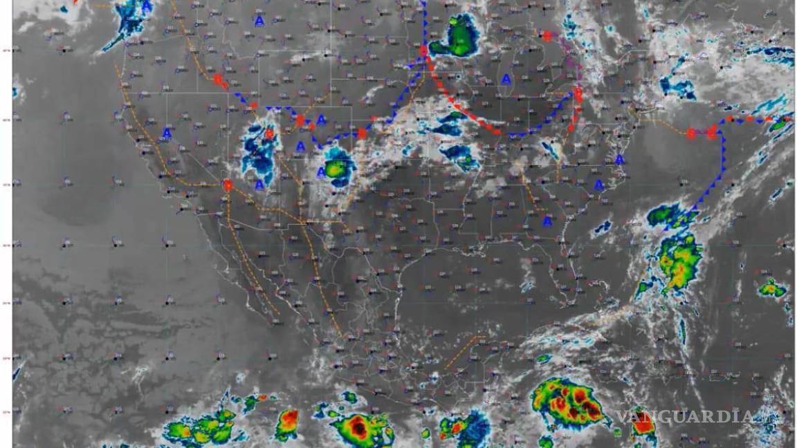 Ni guardes el paraguas: este domingo inicia nuevo frente frío en Coahuila