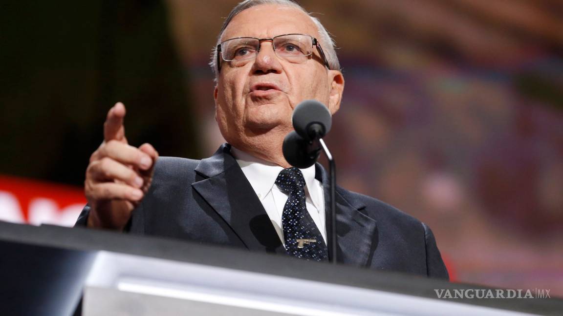 Busca Joe Arpaio un escaño en el Senado de EU