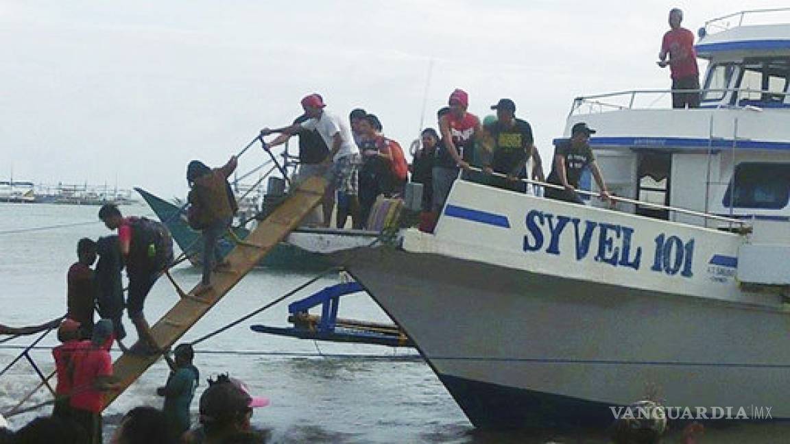 Naufraga ferry con 251 pasajeros en Filipinas; hay cuatro muertos y 11 desaparecidos