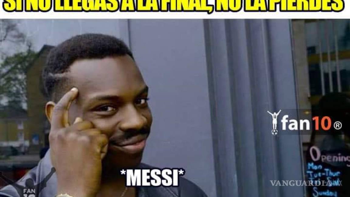 Los memes del nuevo fracaso de Messi con Argentina