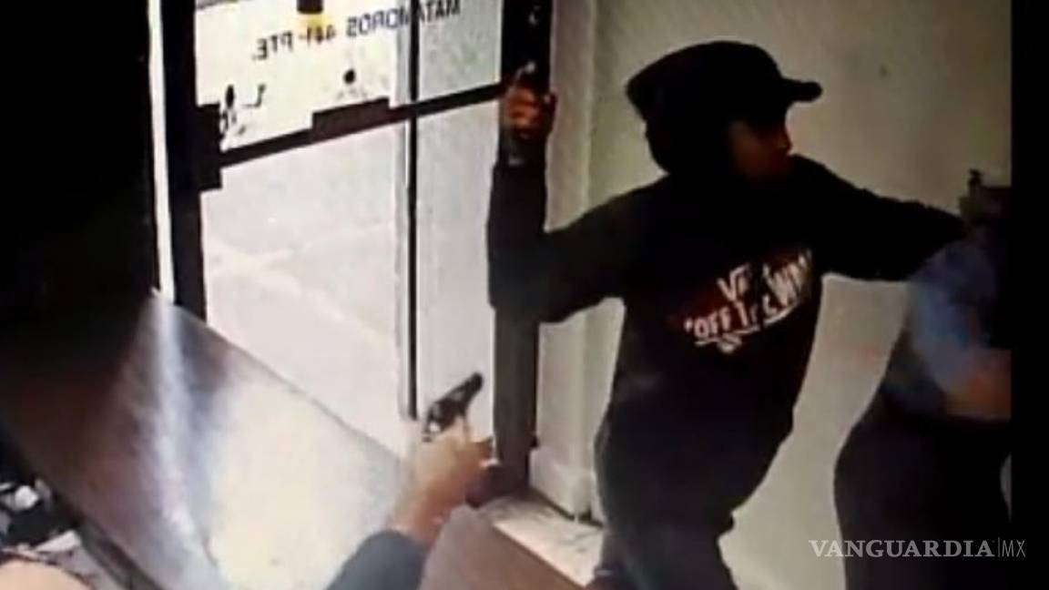 Ladrón es repelido a balazos y muere en negocio del centro de Monterrey (video)