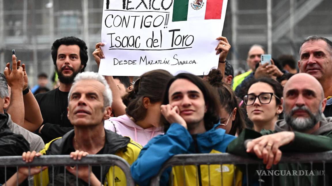 $!La fanaticada mexicana mantiene su apoyo a favor del ciclista azteca.