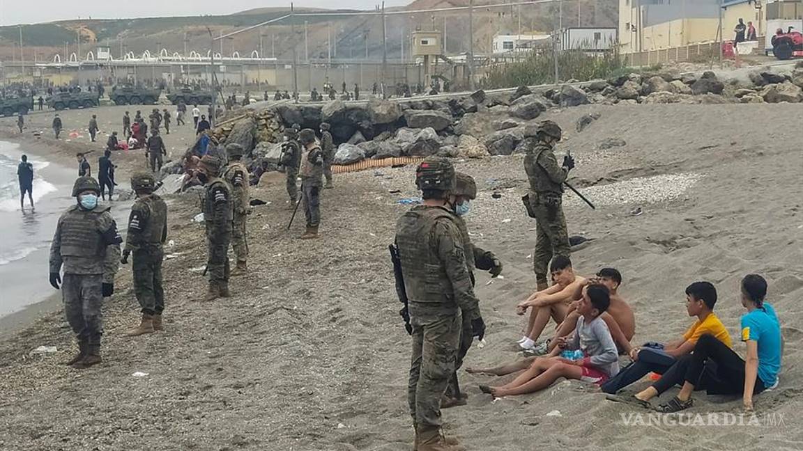 $!Migrantes en Ceuta, de la esperanza al drama en imágenes