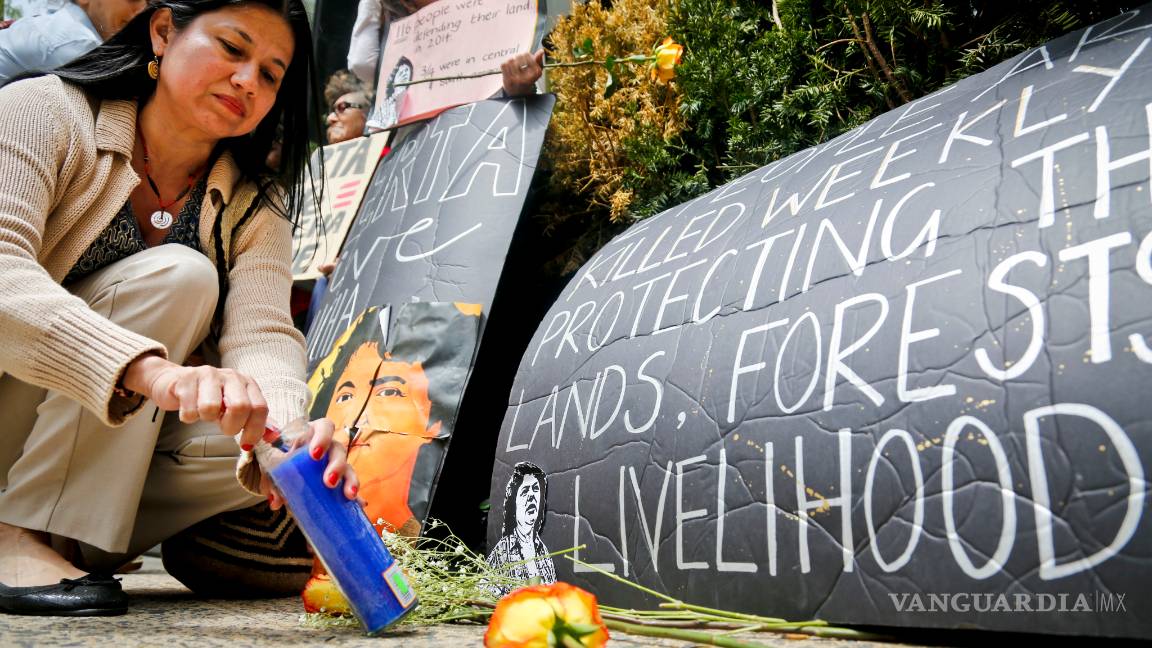 $!Piden justicia para Berta Cáceres en Nueva York
