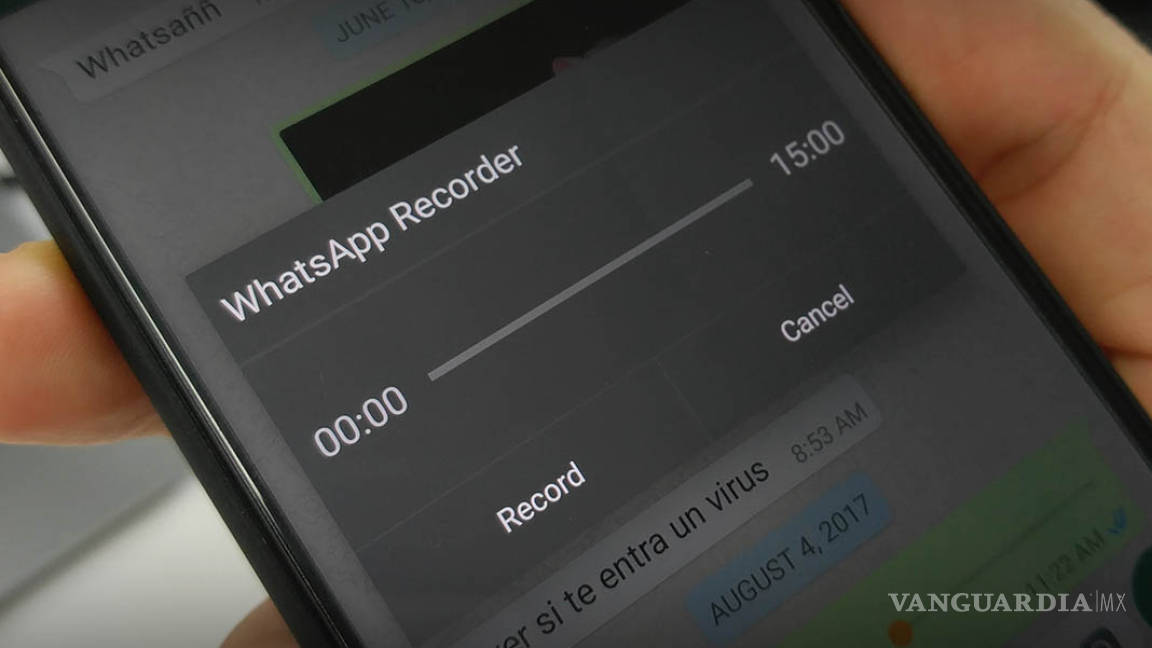 WhatsApp elimina la grabadora de audio