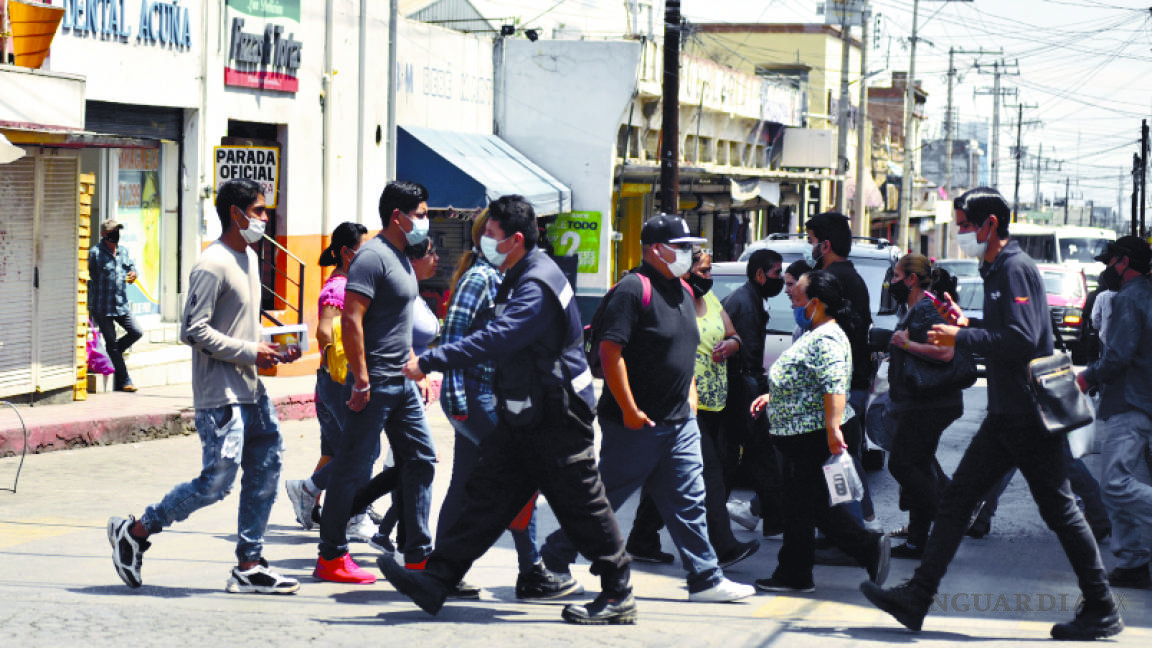 Movilidad en Saltillo como antes de la pandemia de Covid; se olvida ciudadanía del coronavirus