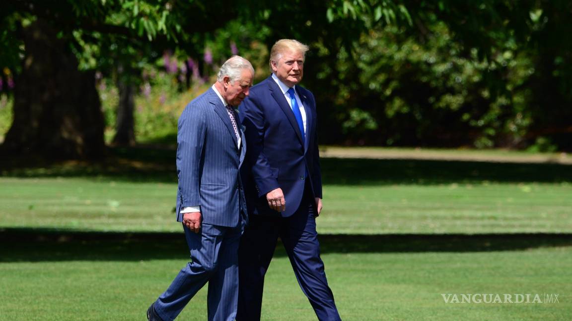 $!Inicia Trump en Londres su visita de Estado criticando al alcalde Sadiq Khan