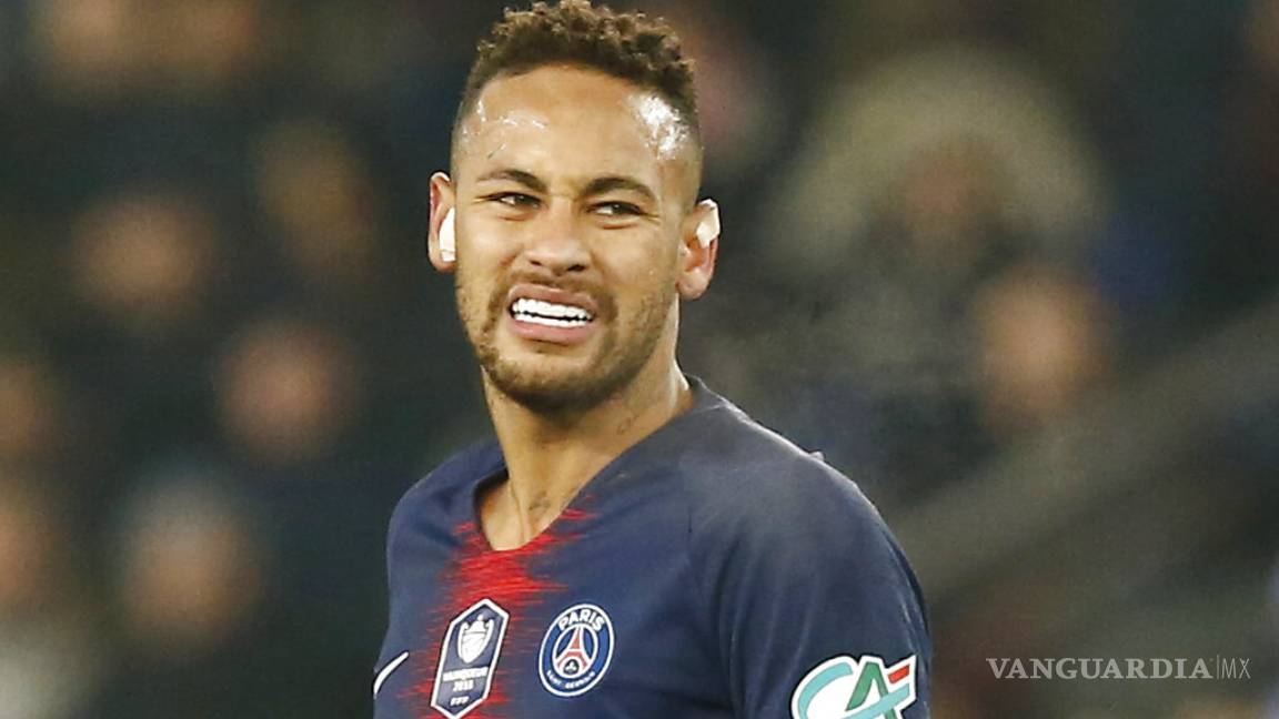 Neymar se lesiona en partido del PSG en Copa de Francia