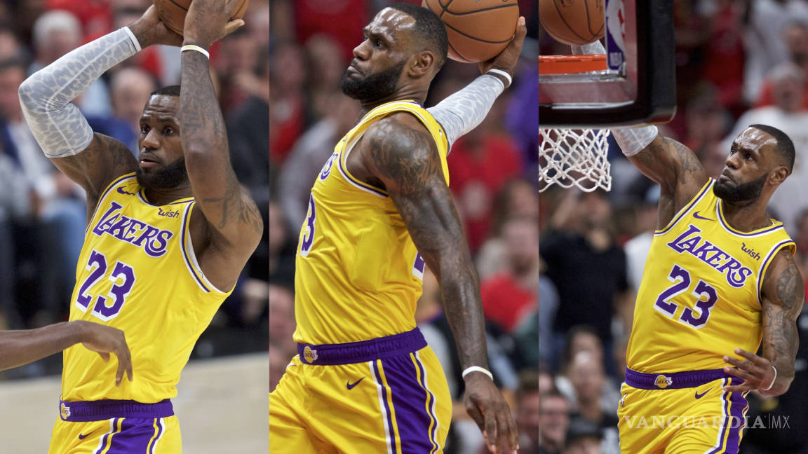 Espectacular inicio de LeBron James, pero no de los Lakers