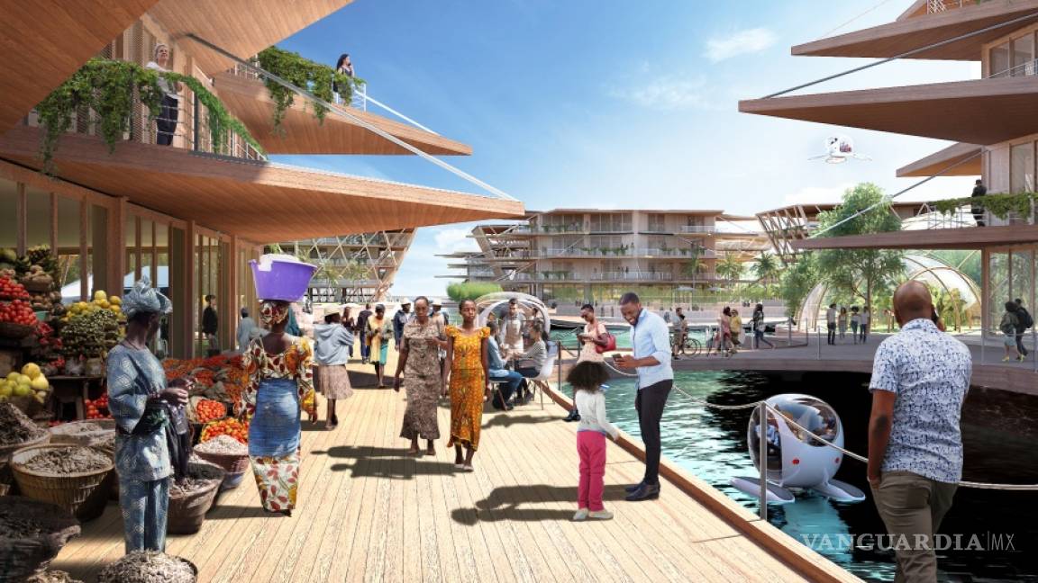 $!Esta es Oceanix City, la ciudad para 10 mil habitantes que está ¡sobre el agua!