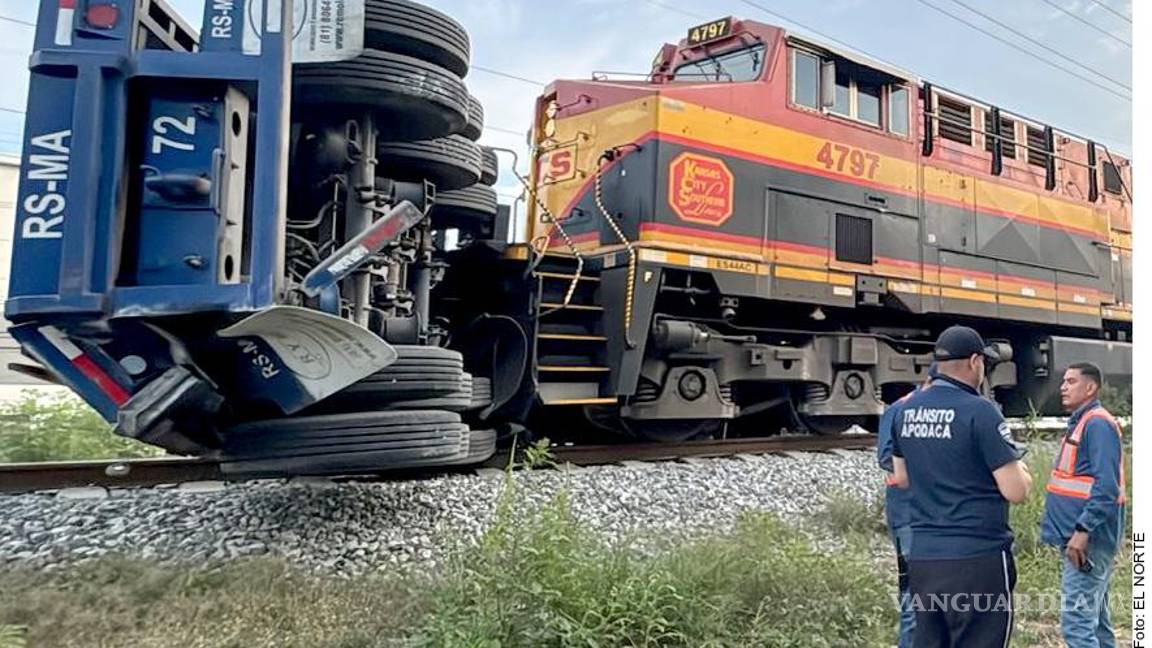 Lidera Nuevo León trenazos... y suben accidentes con trenes otro 45%