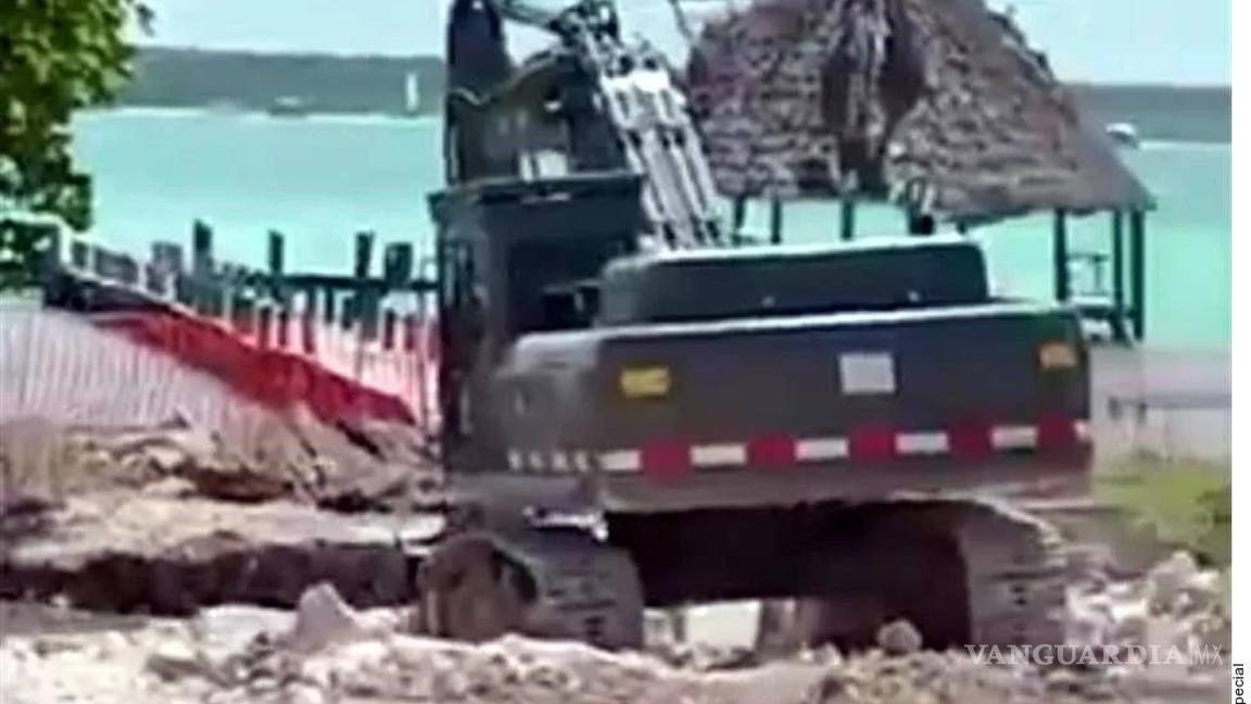 Denuncian en Bacalar hotel militar sin permisos de impacto ambiental