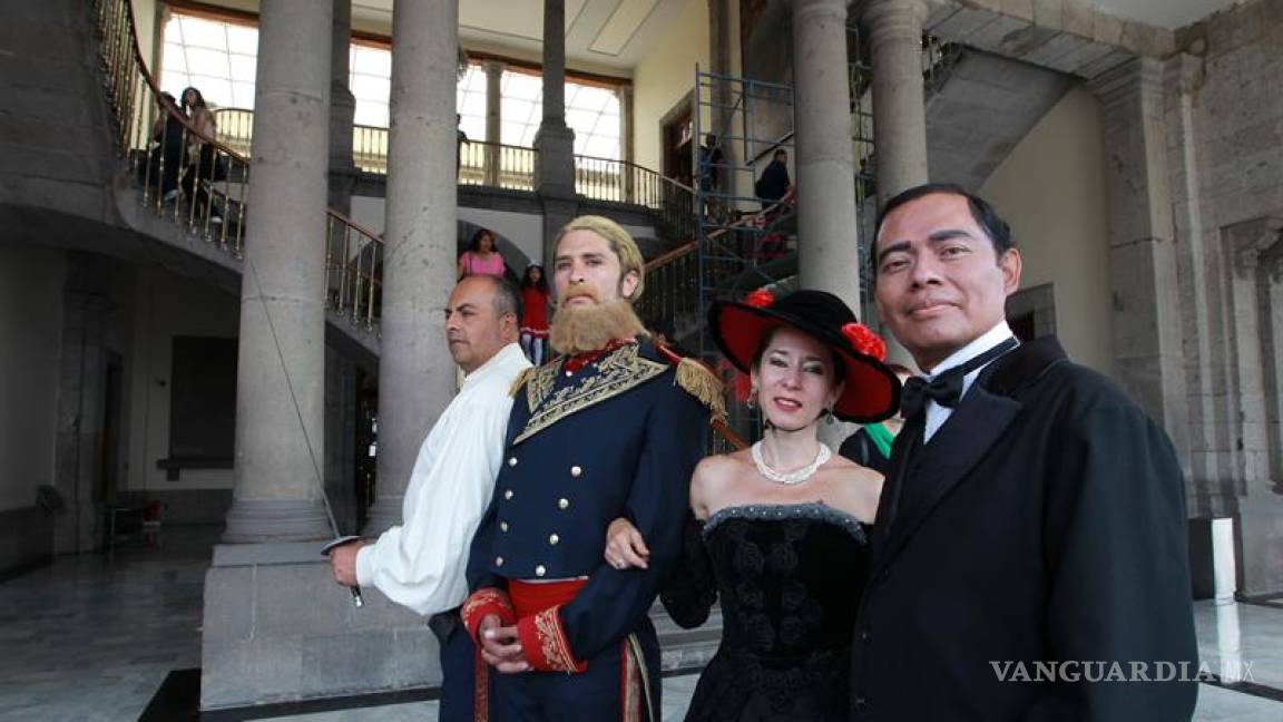 Jimena Gutiérrez da vida a la emperatriz Carlota en el Castillo de Chapultepec