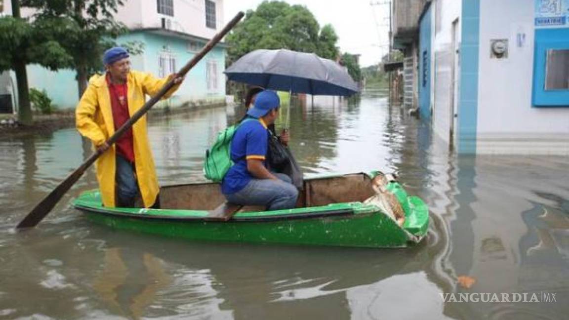 Lluvias causan deslaves y derrumbes en Chiapas