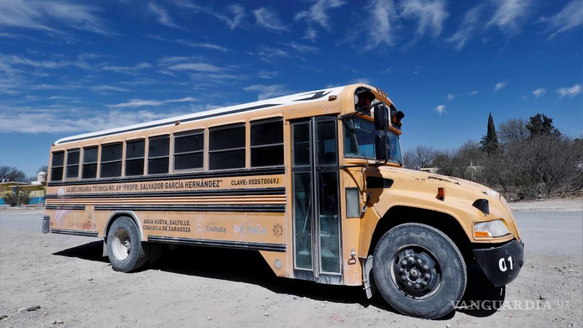 Transporte escolar en Saltillo se recupera tras la pandemia; cobra hasta $250 por semana