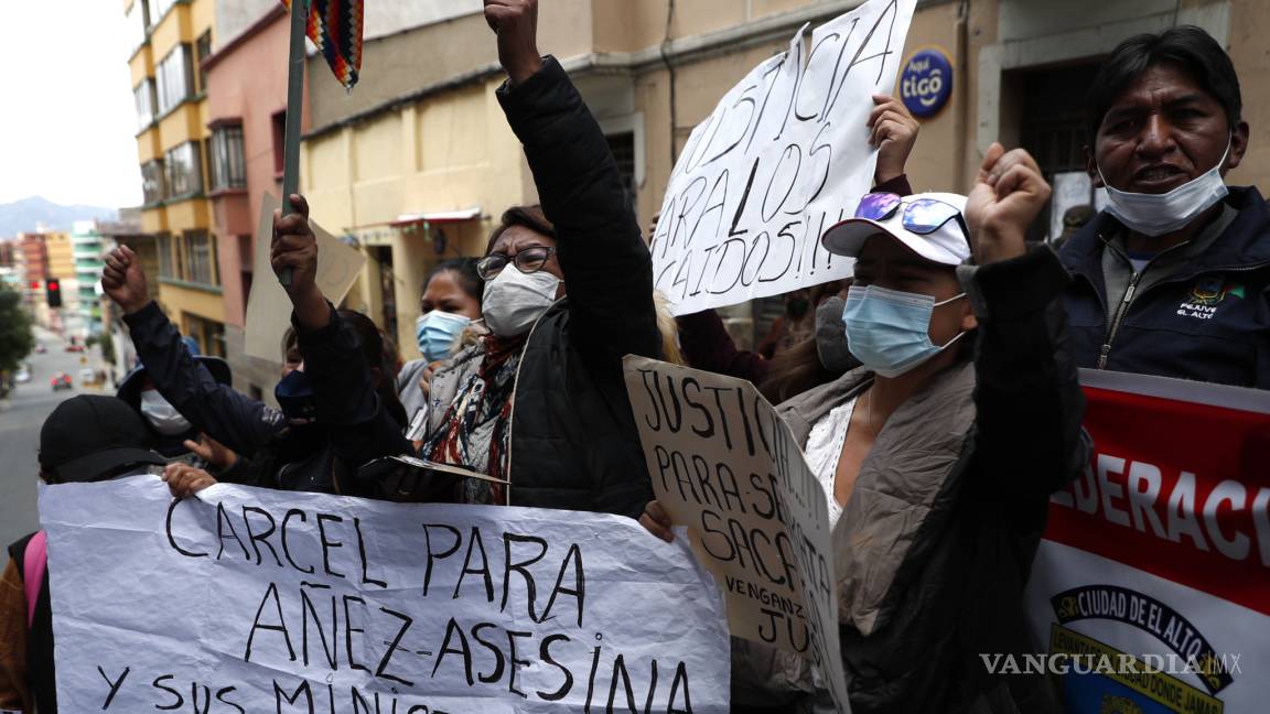 Divide a Bolivia arresto de expresidenta interina, surgen protestas a favor y en contra