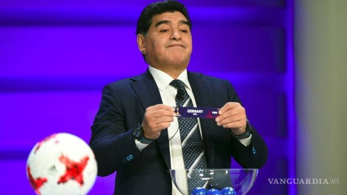 Maradona no acudió al ensayo del sorteo del Mundial por problemas de salud