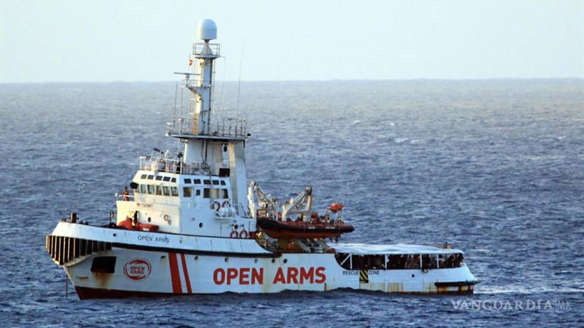 27 menores no acompañados del &quot;Open Arms&quot; desembarcan en Lampedusa