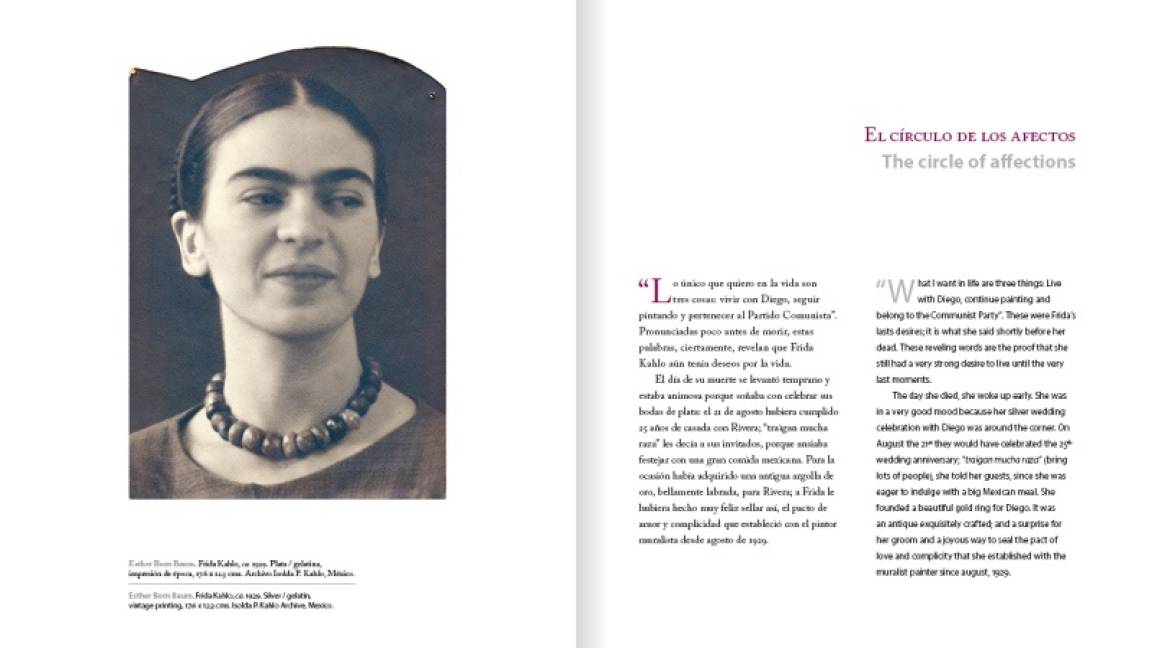 Revela libro aspectos privados, íntimos y reservados de Frida Kahlo