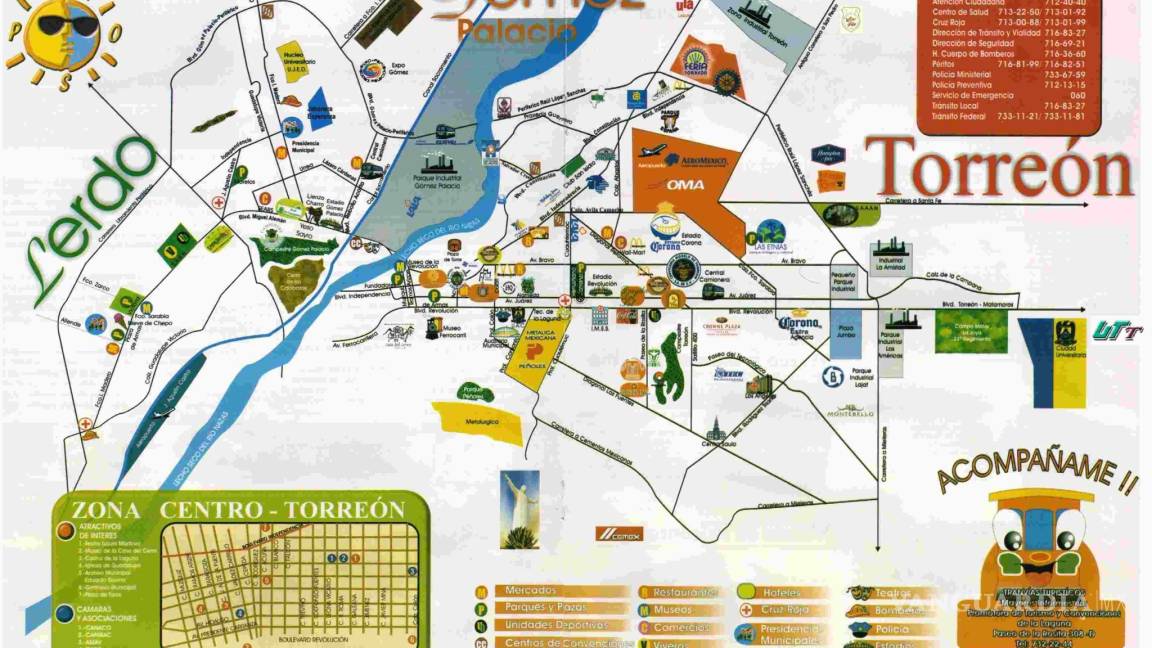 10 mil planos históricos de Torreón, disponibles para la población