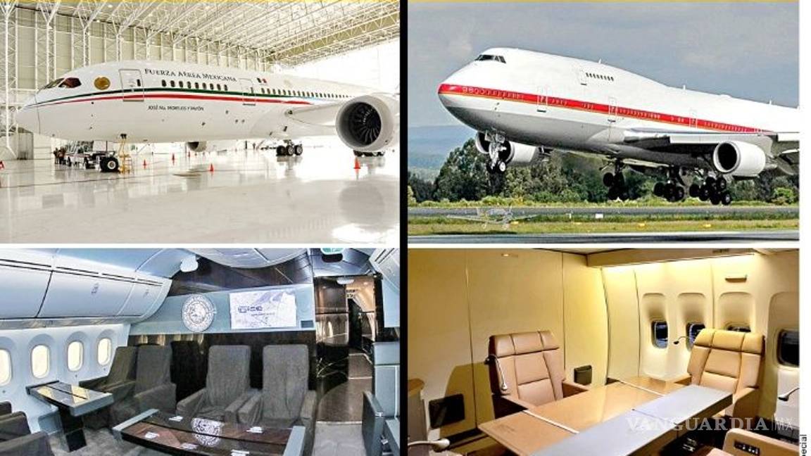 $!'Un avión como el de México no lo tiene ni Trump': AMLO