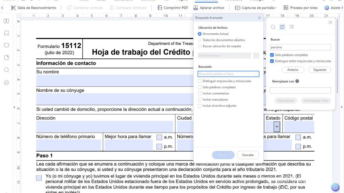 $!Búsqueda y organización de la información.