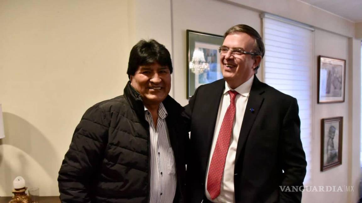 ‘Reafirmamos nuestra hermandad’; se reúne Evo Morales con Marcelo Ebrard y agradece ‘por salvarle la vida’