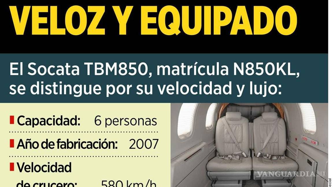 $!Noroña realiza gira en Coahuila con avión privado de lujo que cuesta 2 mil dólares por hora