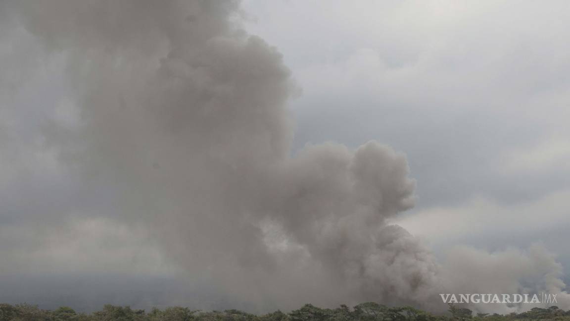 Volcán de Fuego en Guatemala registra nueva erupción