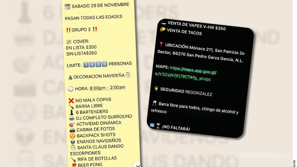 $!Policía de San Pedro ‘revienta’ fiesta clandestina con 350 menores; organizador ha hecho más