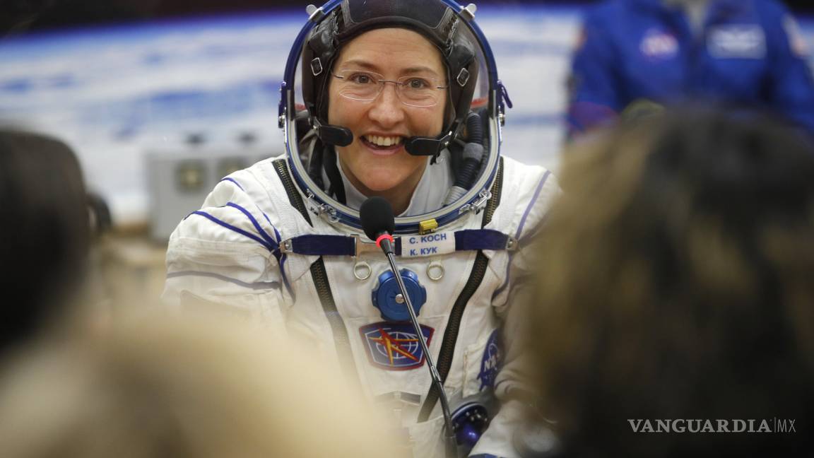 Tras 319 días en el espacio, Christina Koch anhela comer unos nachos