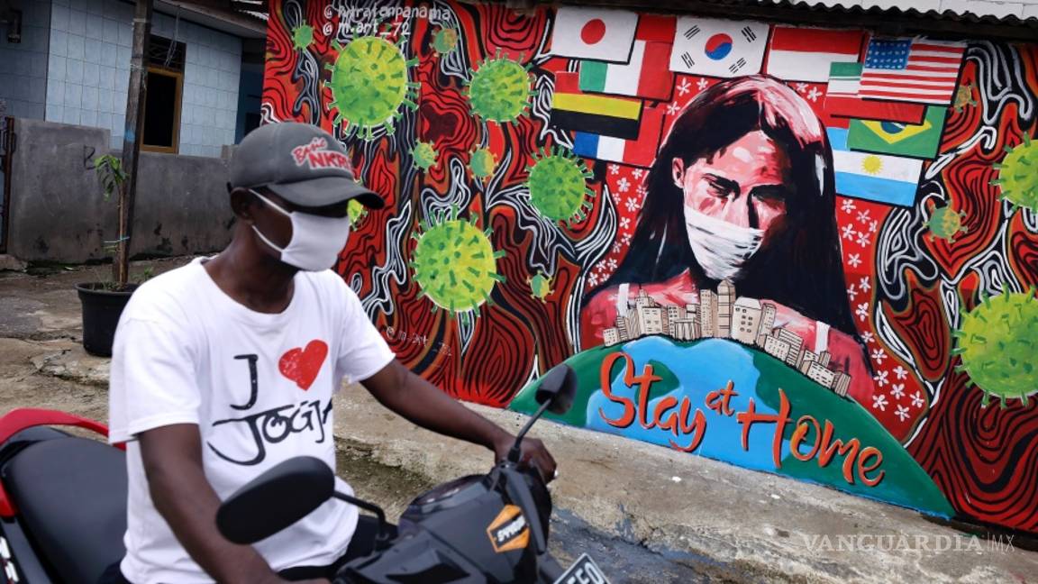 $!Coronavirus: Grafiteros de todo el mundo dan su propia batalla contra el COVID-19 y dan esperanzas a las personas