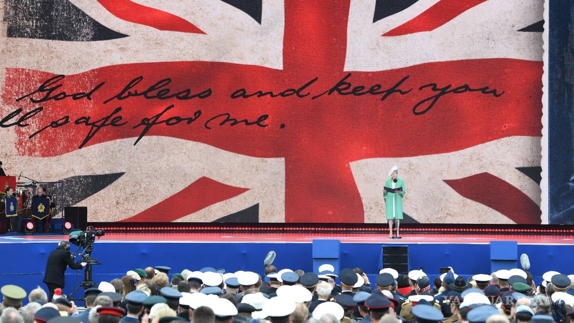 $!Isabel II y Trump honran a los veteranos del desembarco de Normandía en su 75 aniversario