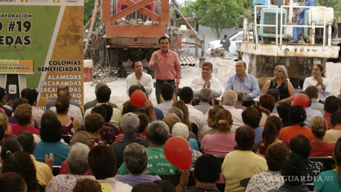 Inicia Simas perforación de nuevo pozo de agua en Torreón