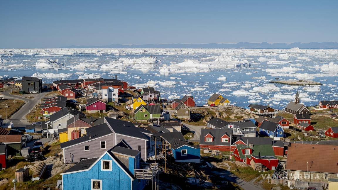 $!La ciudad de Ilulissat, Groenlandia. El presidente electo Donald Trump ha hablado repetidamente de su deseo de apoderarse de Groenlandia.