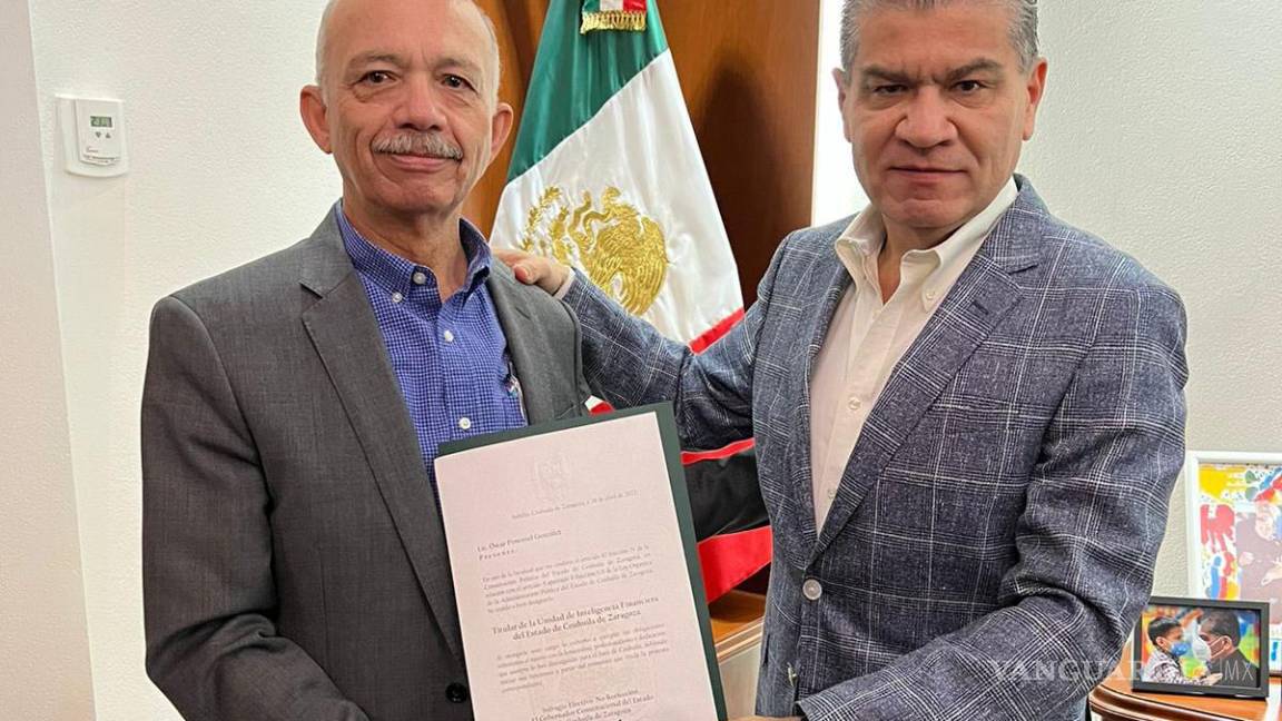 Debe UIF Coahuila contribuir en mantener clima de seguridad: Óscar Pimentel